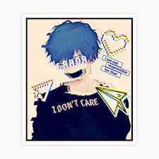 With tenor, maker of gif keyboard, add popular sad anime boy animated gifs to your conversations. Error Glitch Sad Anime Boy Spiral Notebook By Simouser Redbubble