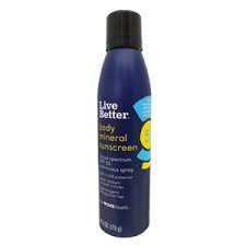 Our never list™ has 1,800+ questionable chemicals we ban from use in our products. Live Better Body Mineral Spray Sunscreen Spf 50 6 3 Oz Cvs Pharmacy