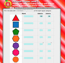 Pin By Miss Penny Maths On Angles In Polygons Regular Polygon Angle Activities Interior And Exterior Angles