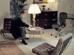The 12 Best Movie Furniture Of All Time Inspirationfeed Knoll Barcelona Chair Furniture Chair