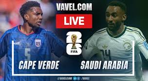Cape Verde vs Saudi Arabia LIVE Score Updates in 2026 FIFA World Cup Match
