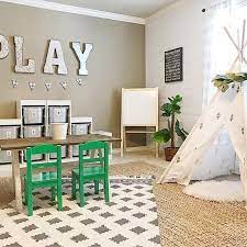 Minimalist Playrooms That Will Convince You To Get Rid Of The Toys Playroom Design Living Room Remodel Loft Playroom