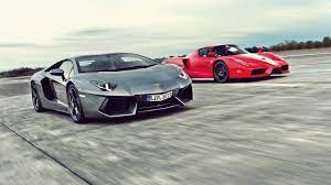 Ferrari Enzo Vs Lamborghini Aventador Ferrari Lamborghini Lamborghini Aventador