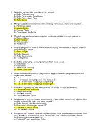 Soal Post Test Kpmr