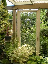This clever old door idea is from hymns and verses. Remodelaholic 100 Ways To Use Old Doors