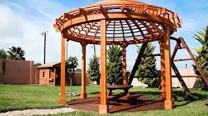 Dome Pergola Pergola Backyard Seating Backyard Patio