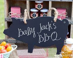 How To Throw A Relaxed Co Ed Baby Q Farm Baby Shower Barbecue Baby Shower Baby Q Shower