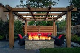 A fire pit with a pergola will improve the value of a home in case you want to sell. Id 4939717825 Pergola10x14 Outdoor Fire Pit Designs Gazebo With Fire Pit Backyard Fire