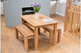 4.1 out of 5 stars. Small Kitchen Table And Bench Set From Topfurniture Co Uk Solid Oak Table Oak Dining Furniture Space Saving Dining Room