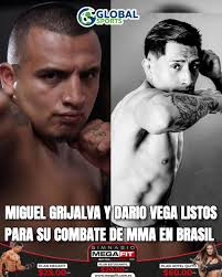 🇪🇨¡GRANDE ECUADOR!💯 📌Los deportistas ecuatorianos Miguel Grijalva y Dario  Vega se encuentran listos para su combate de Artes Marciales Mixtas (MMA)  en Brasil. 📌Los tricolores tendrán sus respectivas peleas en el evento "