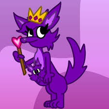 238241 - safe, artist:bluedeerfox14, queen bouncelia (garten of banban),  kangaroo, macropod, mammal, marsupial, feral, garten of banban, ambiguous  gender, baby, crown, duo, female, headwear, holding, holding object,  jewelry, mother, mother and child,