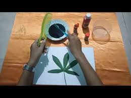 15 lukisan gambar pemandangan dengan crayon. Lukisan Percik Daun Singkong Dengan Teknik Air Brush Sederhana Youtube