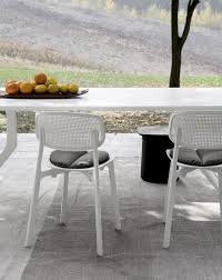 Colander Chair In Polypropylene Wood Or Upholstered Outdoor Furniture Sets Chair Rainbow Chairs
