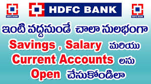 Steps to open hdfc savings account online. How To Open New Hdfc Bank Account Online In Telugu Youtube