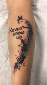 Newest Piece Peterpan Nevergrowup Tattoo Nevergrowup Tattoo Designs Tattoos Disney Tattoos