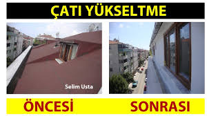 Dairemin tapusunda çatı piyesli diyor. Cati Yukseltme Oncesi Sonrasi Youtube