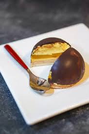 Dome De Bavarois A La Mangue Dessert Mangue Gateau Mangue Mangue