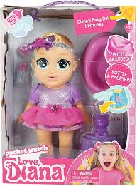 Be Super Welcome Love Diana 919993 002 Baby Colours Asst Princess Doll Mixed