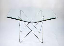 1970s Hexagon Dining Table With Crystal Glass Table Top Glass Top Table Glass Table Glass Dining Table