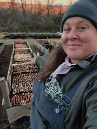 Meet the farmer Friday! Hallelu! (Drag Race reference anyone?) My name is  Tabitha, and I am the primary grower here at Forest Ridge Farmstead. I'm a  longtime gardener (and rose addict) who
