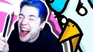 Press pen options, and then select creative pen. I Did The Dantdm Drawing Challenge Youtube