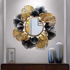 Here are a few suggestions for using them: Amazon Com Mhkans Decorative Round Mirror Modern Hanging Mirror 29 Metal Frame Wall Decorative Mirror For Living Room Bedroom Bathroom Home Kitchen
