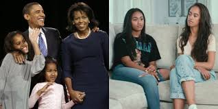 Obama sasha prom daughters malia daughter goes barack sisters boyfriend friends dress looks evening dailymail before. Celebrity Kids Who Are All Grown Up Then Now Obama Daughter Celebrity Kids Celebrity Moms