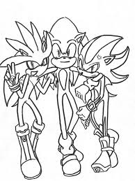 38+ super shadow the hedgehog coloring pages for printing and coloring. Silver Coloring Pages