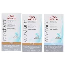When you are dying your dark hair blonde, the bleaching process cannot entirely eliminate all underlying dark and red pigments in your hair. Wella Color Charm Permanent Liquid Hair Toner Sally Beauty
