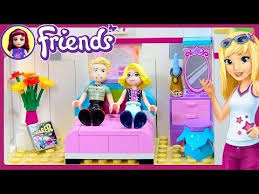 Custom Parent S Room For Stephanie S House Lego Friends Renovation Build Diy Craft Kids Toys Youtube Lego Friends Diy Kids Toys Crafts For Kids