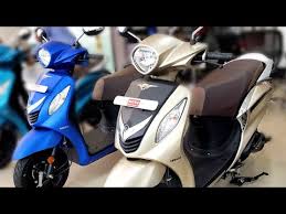 2018 Yamaha Fascino New Colours Gold Matte Blue Walkaround Price Mileage Features Youtube