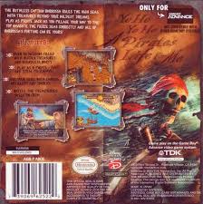 Pirates of The Caribbean Curse Black Pearl - Gameboy Advance Game