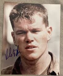 MATT DAMON Hand Signed Autographed 8 X 10 PHOTO W/COA
