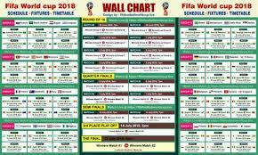Download Fifa World Cup 2018 Wallchart Calender Keep Track Of Upcoming Matches Schedule Fixtures Fifa World Cup Schedule World Cup 2018 World Cup