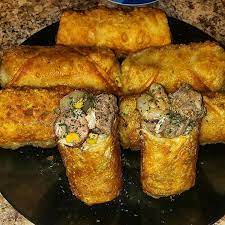 Maybe you would like to learn more about one of these? Eggrolls Ribeye Steak Smoked Sausage Corn Potatoes Shrimp Crab By Quelz Santana Egg Roll Recipes Smoked Sausage Seafood Recipes Scallops