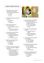 Film Asterix Mission Cleopatre Mission Cleopatre Apprendre Le Francais Film
