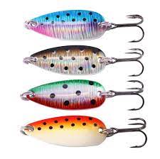Spoons Are Good On Nights With Moons Trout Fishing Lures Walleye Fishing Lures Fishing Lures