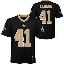 Men's new orleans saints michael thomas nike white color rush legend jersey. Boys 8 20 New Orleans Saints Alvin Kamara Jersey
