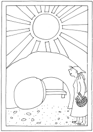 Goede vrijdag wordt gevierd op de vrijdag voorafgaand aan paaszondag (ook wel de dag van de opstanding genoemd). Kinderwoorddienst Kleurplaat Paasmorgen
