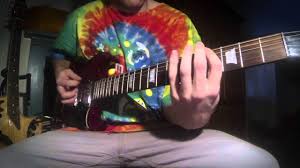 sink into the underground' guitar cover