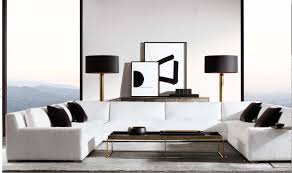 Restoration Hardware Modern Modern Room Home Living Room Living Decor