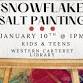 Snowflake Salt Painting @ Western Carteret Library event image