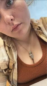 The Bridge piercing with an implant grade titanium barbell. We start with a  slightly longer barbell to allow the piercing room to swell if needed. Then  after 4-6weeks we recommend clients come