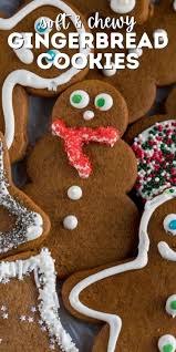 Gingerbread Cookies Soft Chewy Cutouts Crazy For Crust Recipe In 2020 Soft Gingerbread Cookies Gingerbread Cookies Chewy Gingerbread Cookies