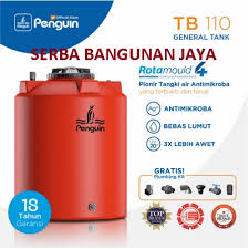 Untuk update harga tangki air penguin yang dapat kami sampaikan hanya sampai tipe tb 300 dengan kapasitas 3.100 liter dan untuk pemakaian penampungan air bersih bukan bahan kimia. Jual Penguin Tb 110 1050 Liter Toren Tangki Air Kota Bandung Serba Bangunan Jaya Tokopedia