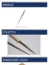In this post, you will find step by step instructions of 10 basic hand embroidery stitches which are it can be used in all level of embroidery patterns. Tle Lesson Embroidery Sewing Needle