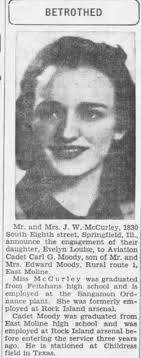 Evelyn Louise McCurley Moody (1925-2014)