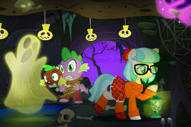 Eventualmente, ella entrenó a shaggy y fred cuando se trata de atrapar al minotauro. Nightmare Night Spikey Wikey Doo By Pixelkitties My Little Pony Friendship Is Magic Know Your Meme