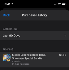 Tap on the apple id profile picture and then on ' purchases '. Purchase History Apple Community