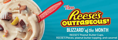 Reeses Outrageous Blizzard Is Back At Dairy Queen The